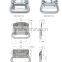 SK4-022-2S High quality folding spring pull handle