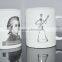 2015 White ceramic coffe cups With Handle