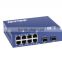 8ports 10/100M RJ45 LAN Port and 1or 2ports fiber ports POE ethernet switch