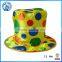 Halloween Colored Dots Party Hat Clown Hat