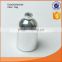 Round shape colored glass perfume bottle cosmetic bottle with decal and lid