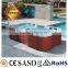 8 Persons Swimming Pool Hot Tub Combo/outdoor SPA Bathtub 3850X2105X950mm