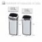 8 10 13 Gallon Infrared Touchless Dustbin Stainless Steel Waste bin painted inductive garbage can SD-007