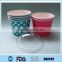 4oz 5oz 125ml 140ml Custom Printed Disposable Yogurt ice cream paper cup paper bowl with lid and plastic ice cream spoon                        
                                                                Most Popular