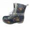 New Fashion Transparent Rubber Rain Boot For Girl