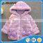 kids trench fur hooded coat jackets