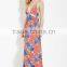 2016 Bohemian Floral Print Maxi Dress For Easy Life