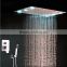 multi color remote control 2 way conceal shower set hot/cold brass valve wall mounted electric led shower,bath shower,