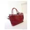 Large pu leather tote bag causal big shoulder handbag for women soft touch light bags retro colors