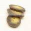 oval shape 2 holes natural genuine horn button for coat