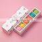 New luxury cardboard printed macaron box , colorful paper food packaging, macaron packaging box