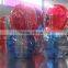 Amusement inflatable body bubble ball