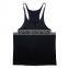 Blank plain gym tank tops for men stringer cotton tank top