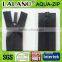 5#black waterproof close-end resin zipper