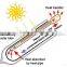export to Qatar integrated pressurized solar water heater