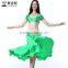 Wuchieal Spandex Belly Dance Costume With Bra Top and Wrap Fish Tail Skirt
