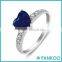 2016 Fashion Wedding Ring Elegant 925 cz Ring for Women Silver Jewelry