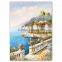 2016 landscape mediterranean oil painting on canvas