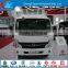 4*2 Dongfeng refrigerated cargo trailer Live Fish Transport 180HP referigerated box van