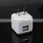 Output 3.1A Super Mini Dual USB travle charger with foldable US plug for iPhone 6S iPad Pro