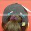 3D embroidery baseball cap custom with visor printing