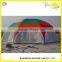 Carbon Fiber Pole Material And Canvas Fabric Inflatable Camping Tents made in China