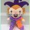 Factory Direct Selling Small Sized Smile Doll Clown Plush Stuffed Toy