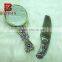 Classic vanity mirror set with comb