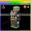 single side pop up floor customize accessory display shelf used in supermarket