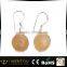 Precious jewelry made with natural seeds xinjiang agate cultured stone