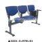 Sitting comfortably flexible folding waiting room chairs for sale I225-3+07B+01
