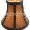 mass productions brown waisted round fabric lamp shade for table lamp floor lamp pandant light