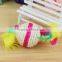 QQ Pet Factory Cat Toy Sisal Scratch With Colorful Feather Sisal Ball Cat Toy