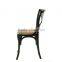 New fashion solid wooden in dining room antique beach round chaise lounge chair