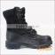Hot Sale China Factory Leather Black Lightweight Cheap Military Army Boots Shoes Manufacturer SA-8304