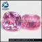 guangxi 10 mm square checkerboard pink cz cubic zirconia gem stone for jewelry