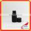 glassy black dropper bottle withsimple scew cap for essential oil bottle China supplier
