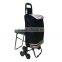 Stair-climbing Folding Shopping Trolley with chair,Sitting type trolley PLD-BDS6001