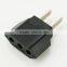 6A/250V made-in China Europe to USA/Japan converter plug adapter