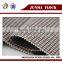 Coffee Check pattern three proofing flock print Digital Printing Fabric for Bedding Sets