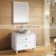 WTS-857Y Design Element Pearl White Solid wood 30-inch modern Bathroom Vanity Set