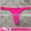 In pink color teen thong daily sexy mature underwear rose red g string panties