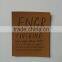 Fashion design PU fake leather patch for denim
