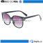 Fashion big frame vintage plastic polarized woman sunglasess 2016