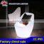 Waterproof ip65 colorful low voltage illuminated led chair for bar and hotel