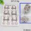 Fashion Style steel earring with flower shape
