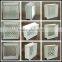 low price side color glass block