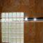 hollow acid frosted corner glass block