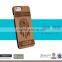 2016 Stylish Christmas Gift Genuine Rosewood Natural Carved Real Bamboo Wooden Hard back Cover Protector for iPhone 6 6s Plus
