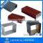 High quality tube aluminum, rectangular aluminum profiles